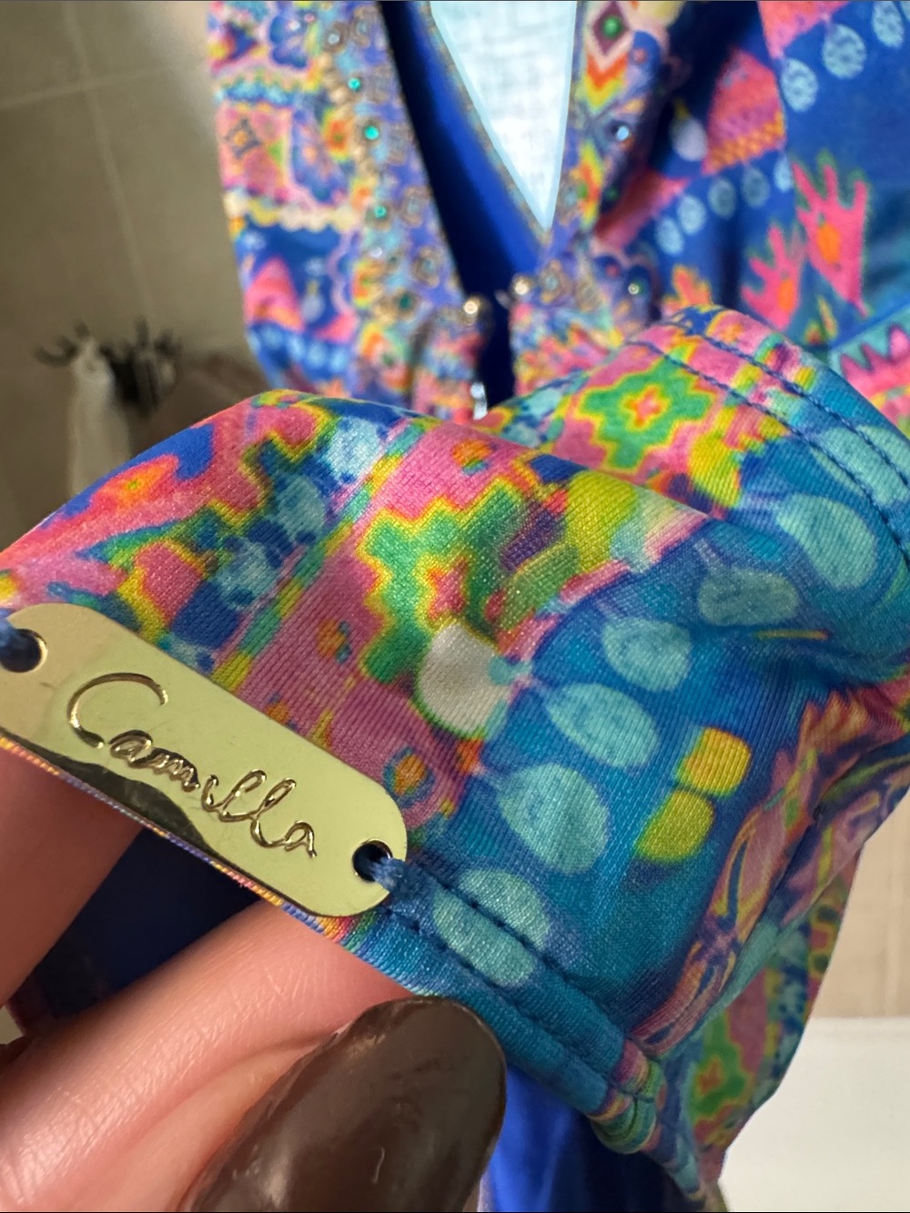 Camilla One-Piece Swimsuit in Multicolor - Picture 5 of 5